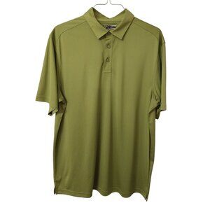 Callaway Golf Green Short Sleeve Polo Shirt Mens Sz XL